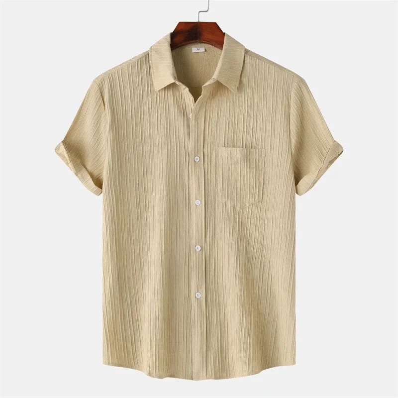 Cadiz Textured Linen Shirt