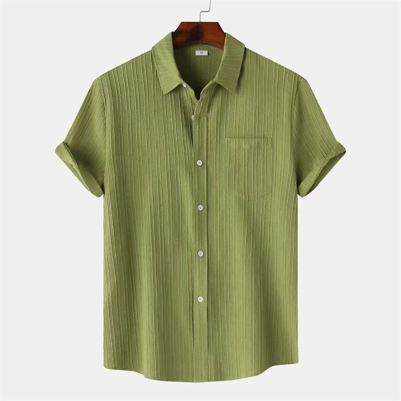 Cadiz Textured Linen Shirt
