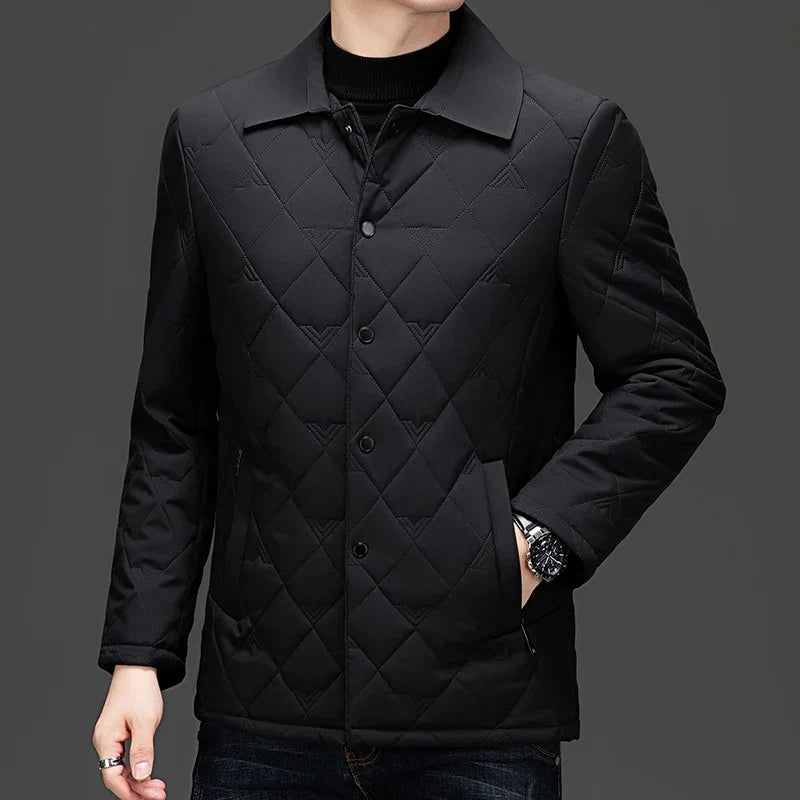Tribeca Diamond-Quilted Jacket