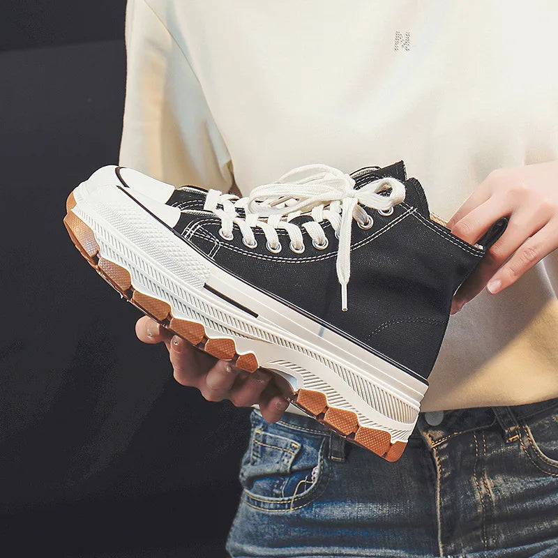 Sado Canvas Platform Sneakers