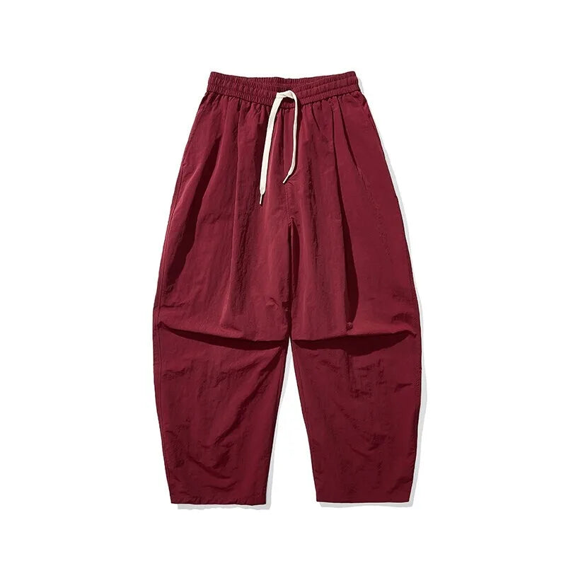 Le Marais Wide-Leg Cotton-Linen Trousers