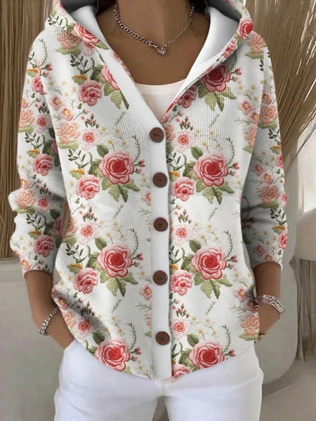 Cotswold Floral Cardigan Sweater