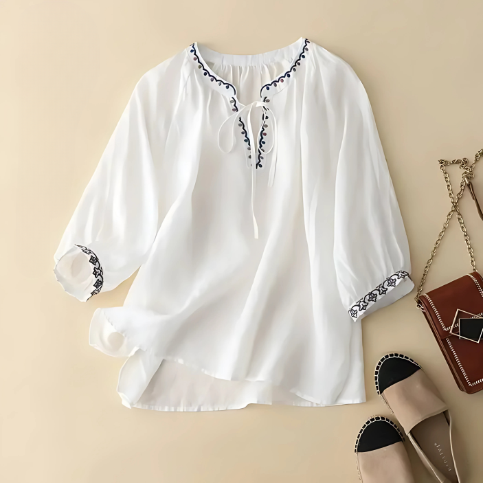 Elouise Embroidered Blouse