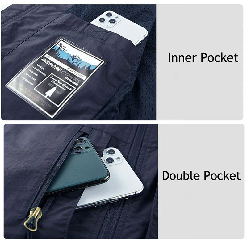Yeosu Quick-Dry Multi-Pocket Vest