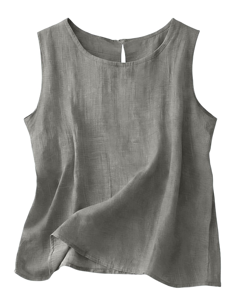 St. Tropez Linen Tank Top