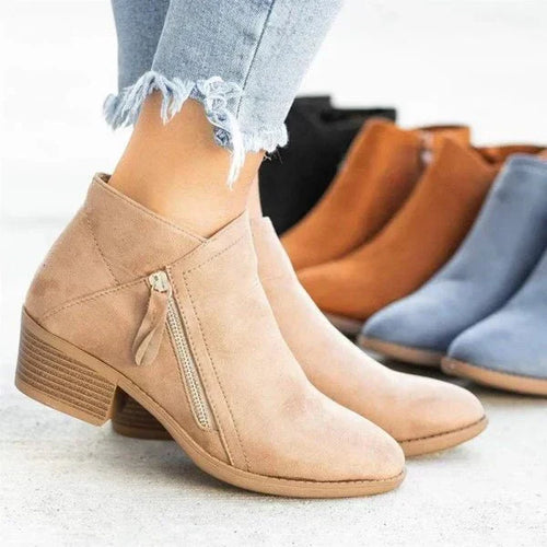 Albarra Suede Ankle Boots