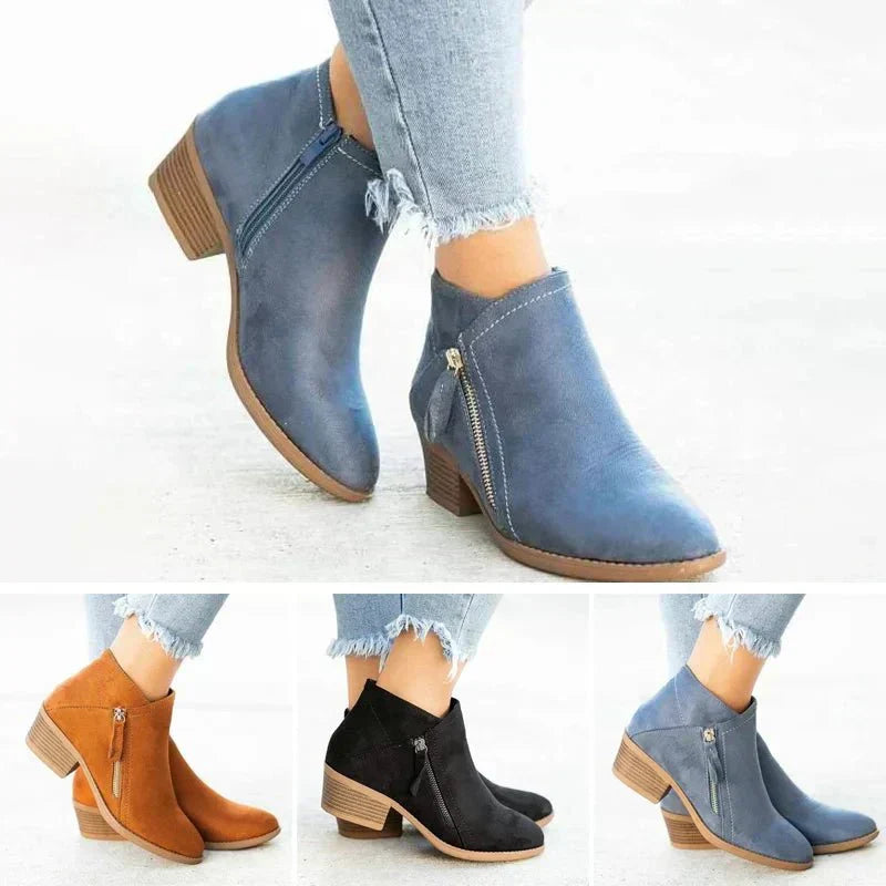 Albarra Suede Ankle Boots