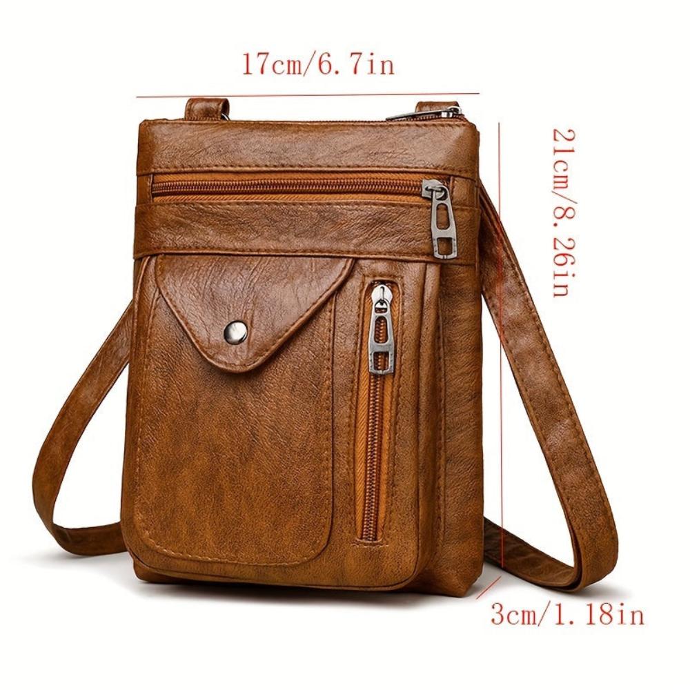 Piran Vintage Leather Crossbody Bag