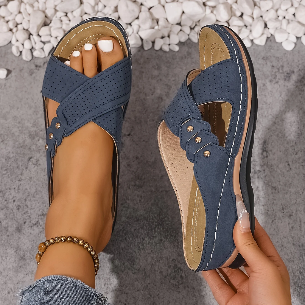 Port Fairy Orthopedic Wedge Sandals