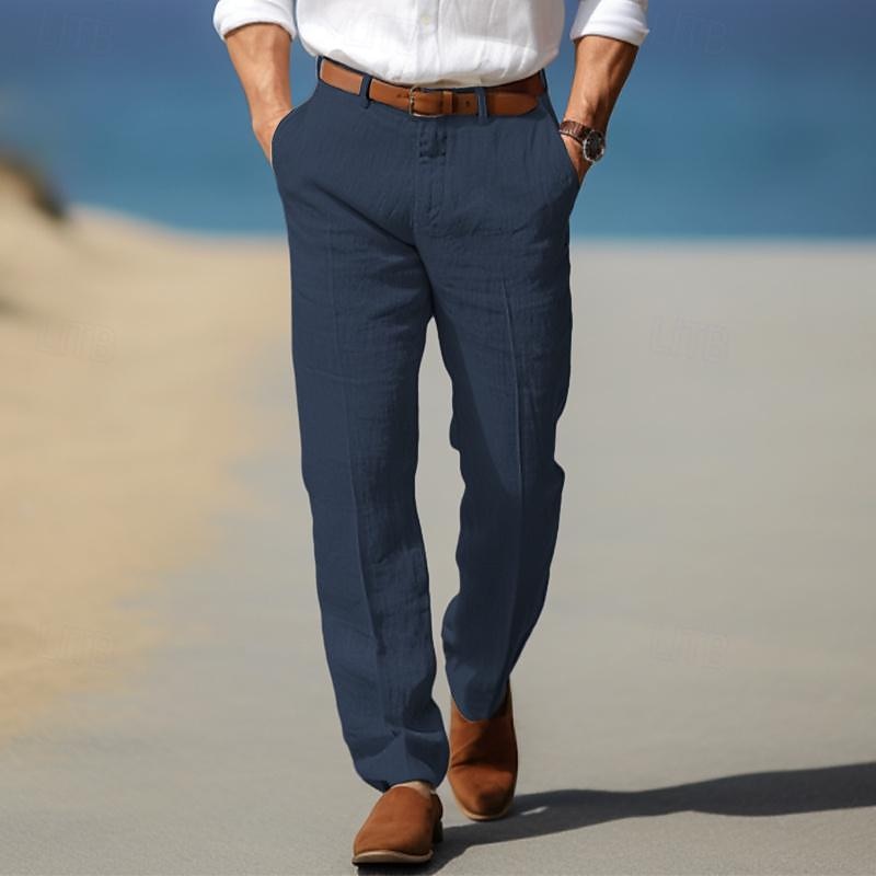 Riviera Linen Trouser