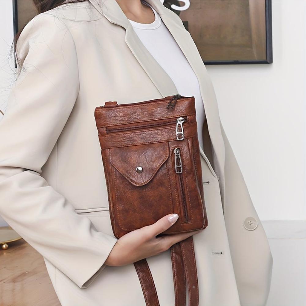 Piran Vintage Leather Crossbody Bag