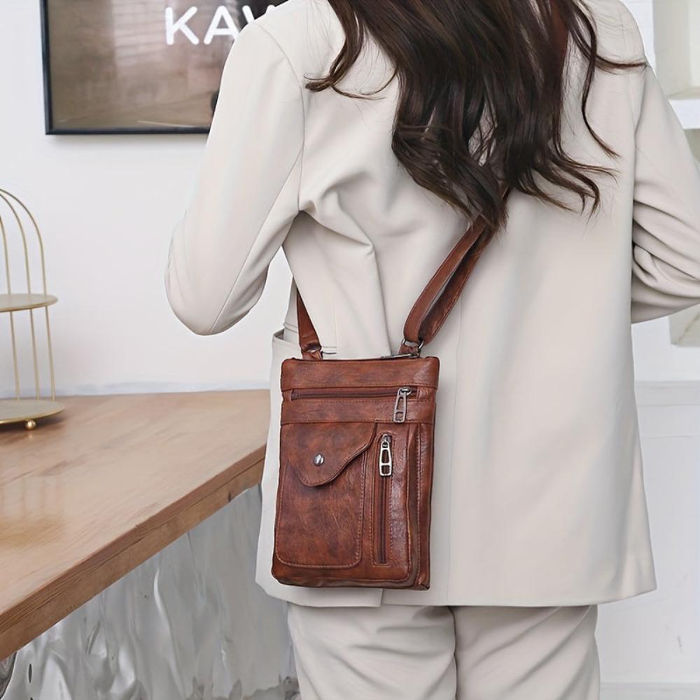 Piran Vintage Leather Crossbody Bag