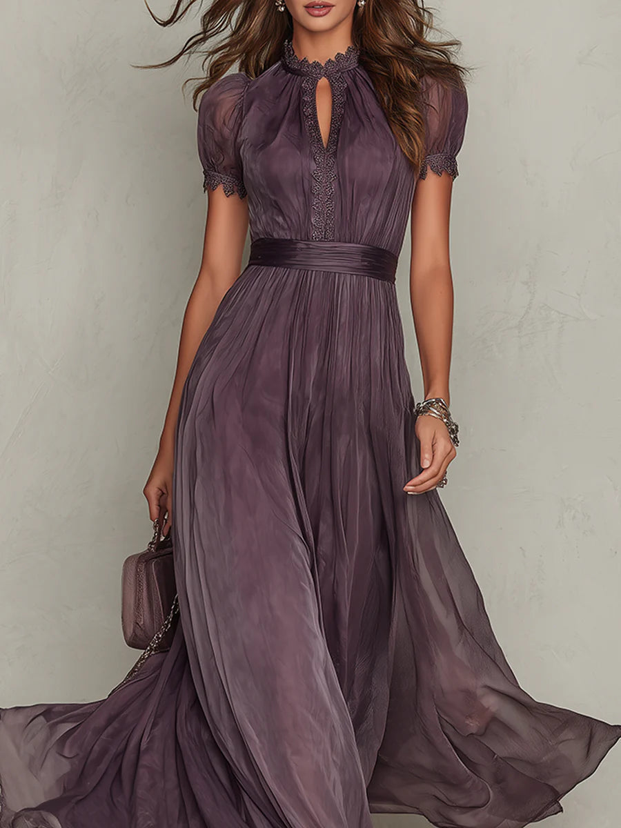 Odda Gathered Maxi Dress