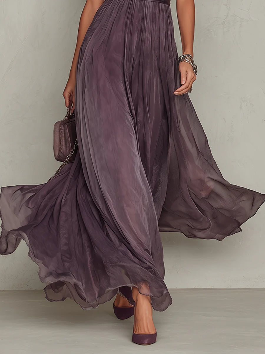 Odda Gathered Maxi Dress