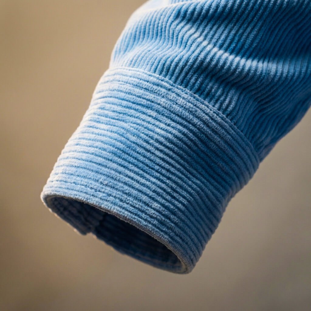 Cerchia Corduroy Long-Sleeve Polo