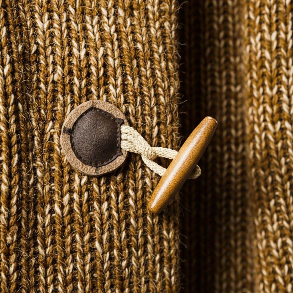 Beauly Wool Hooded Toggle Cardigan