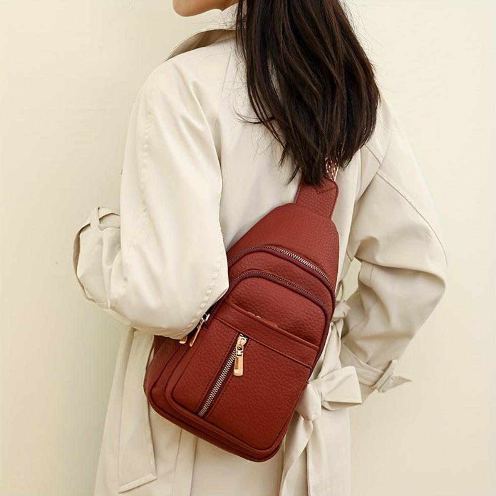 Visby Vintage Leather Sling Bag