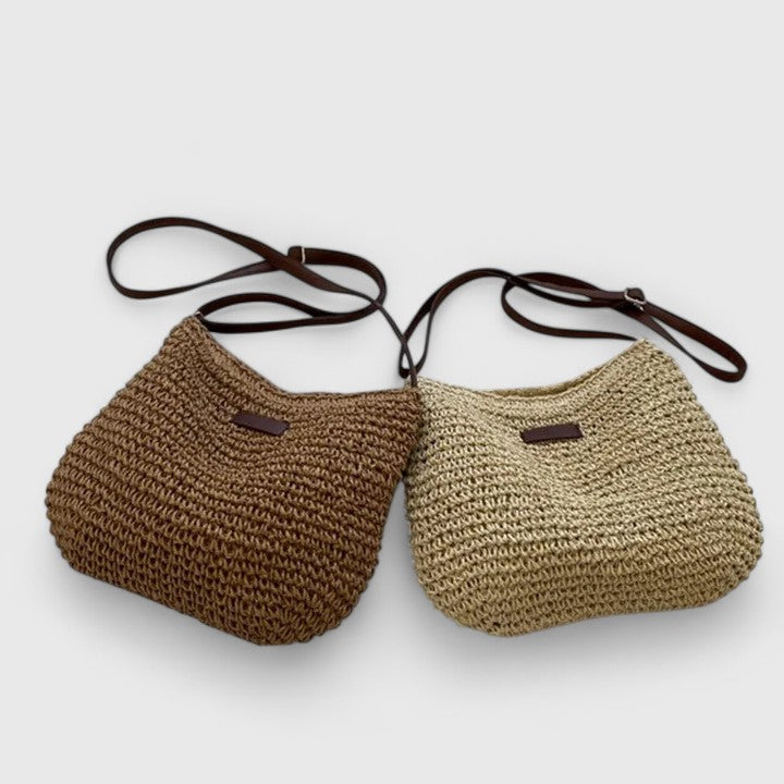 Sumba Woven Straw Sling Bag