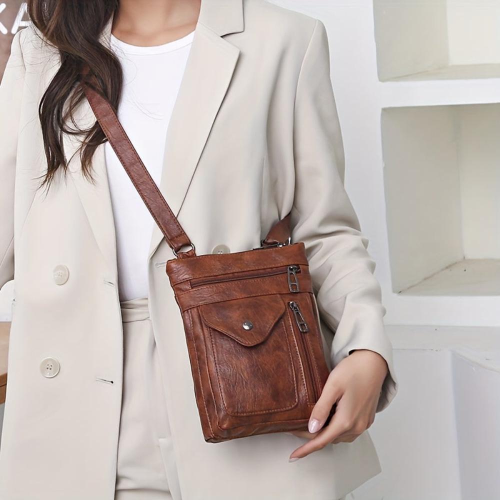 Piran Vintage Leather Crossbody Bag