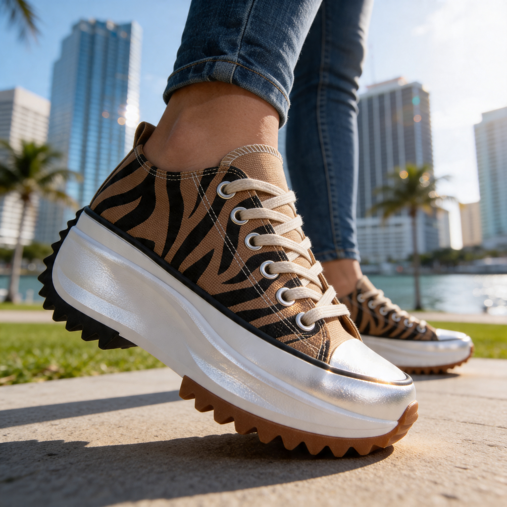 Dresden Sole Platform Sneakers