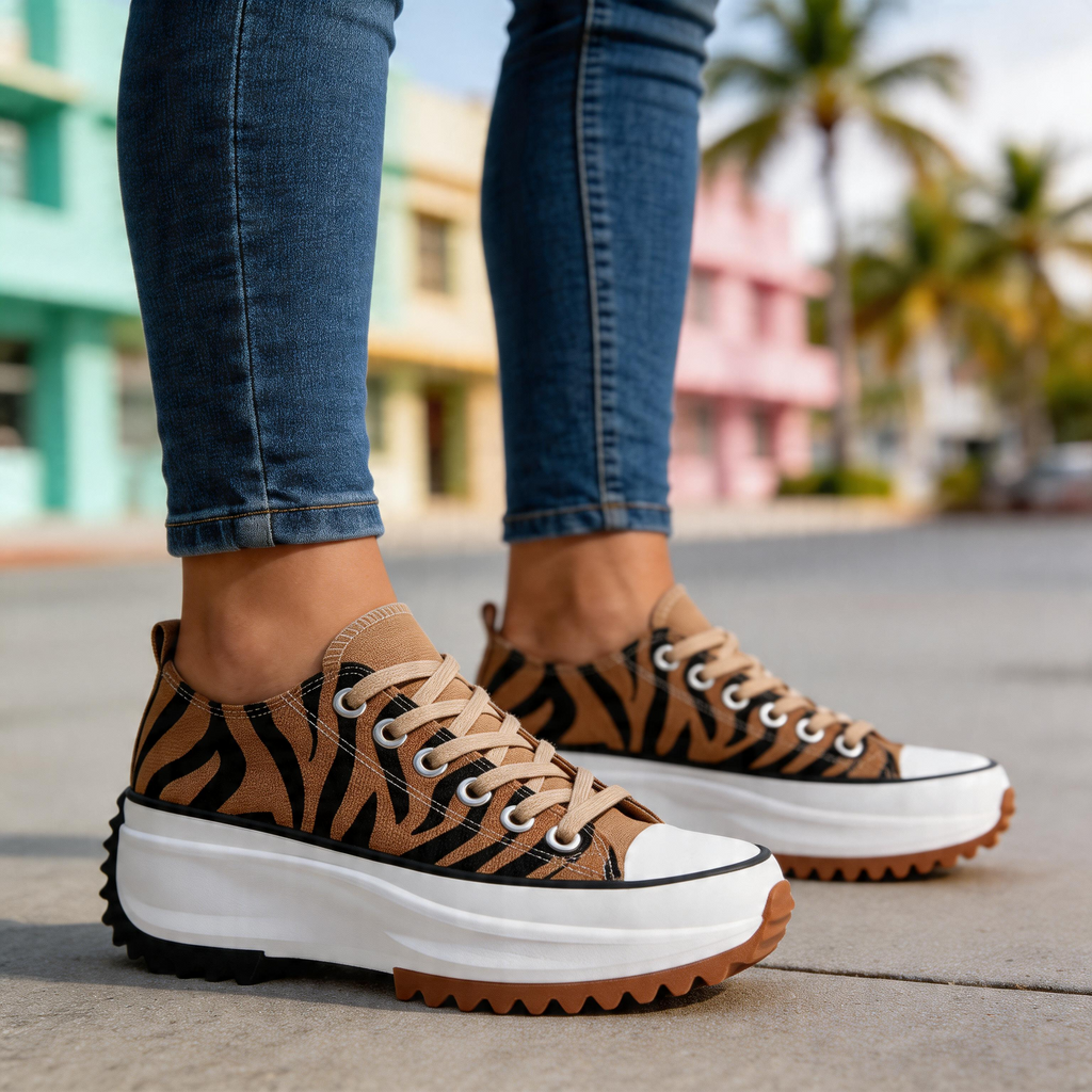 Dresden Sole Platform Sneakers
