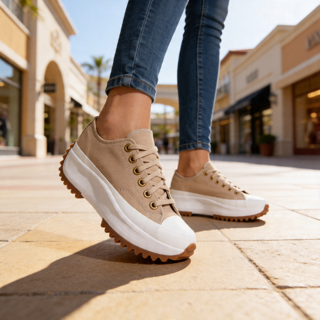 Dresden Sole Platform Sneakers
