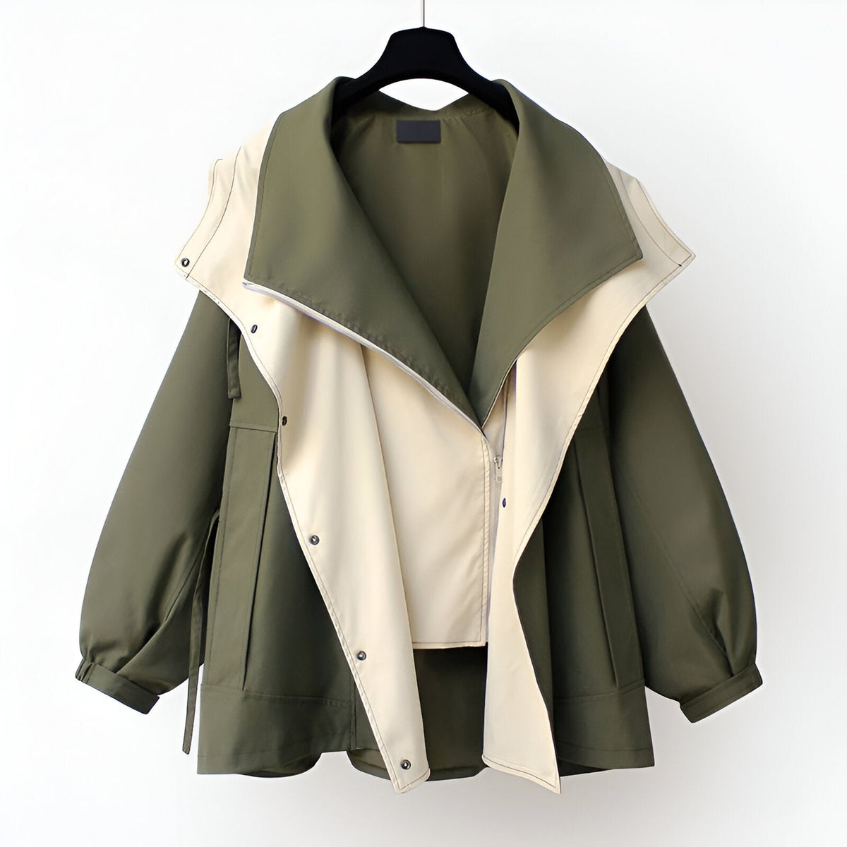 Savoy Double-Layer Windbreaker Jacket