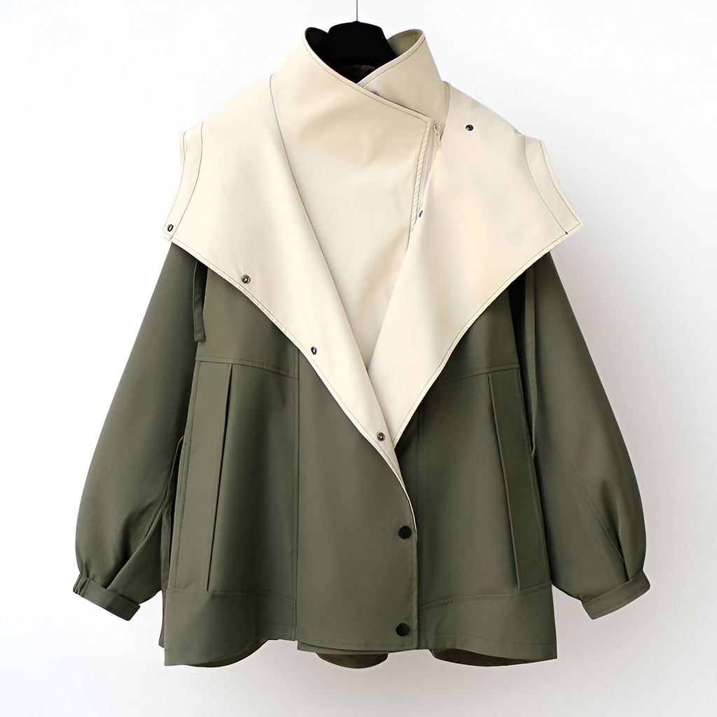 Savoy Double-Layer Windbreaker Jacket
