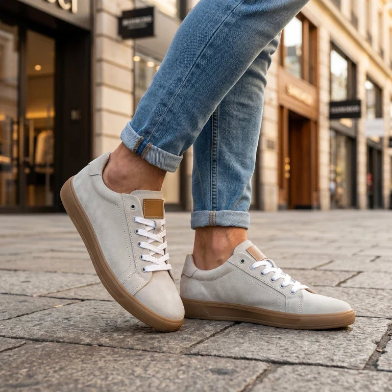 Rhine Suede Low-Top Sneakers