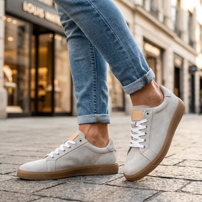 Rhine Suede Low-Top Sneakers