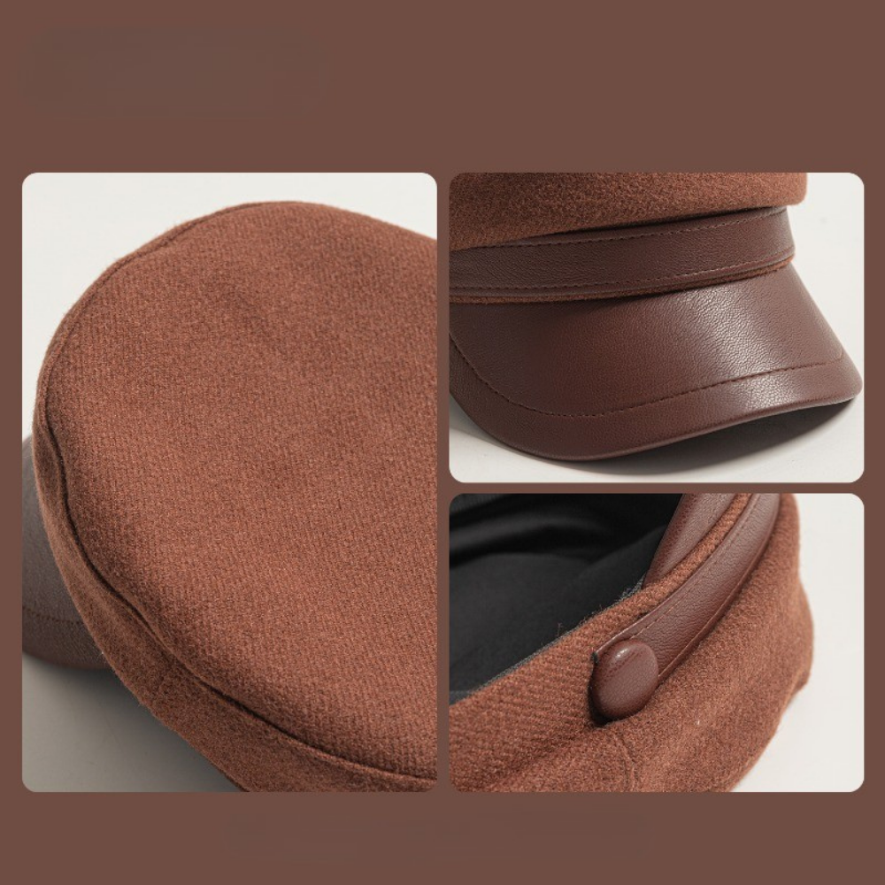 Galway Felt & Leather Fisherman Cap
