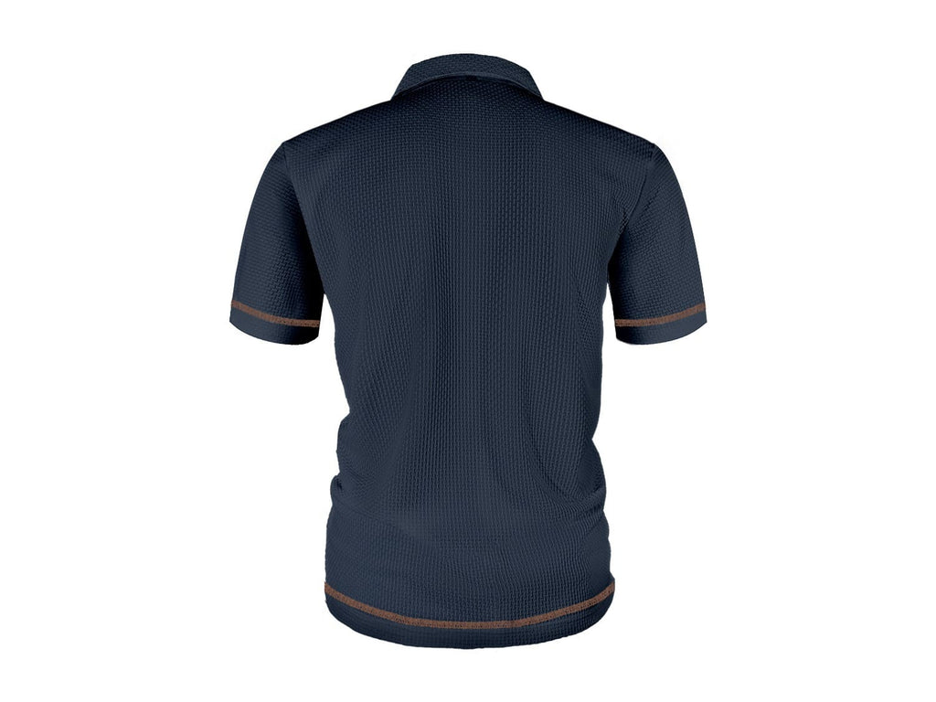 Taveuni Waffle-Knit Polo Shirt