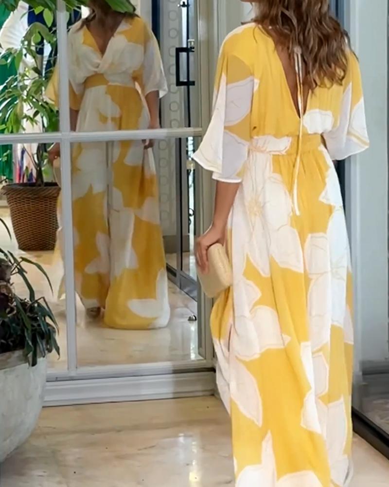 Fleurina Floral Maxi Dress