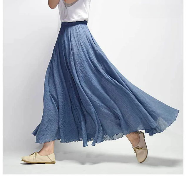 Roosevelt Flowing Maxi Skirt