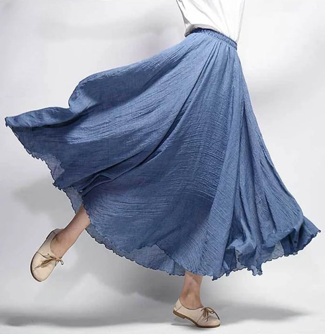 Roosevelt Flowing Maxi Skirt