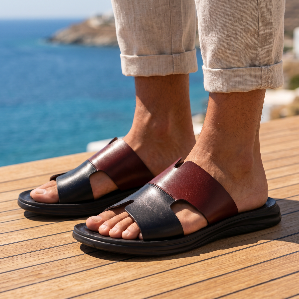 Hampstead Orthopedic Leather Sandals