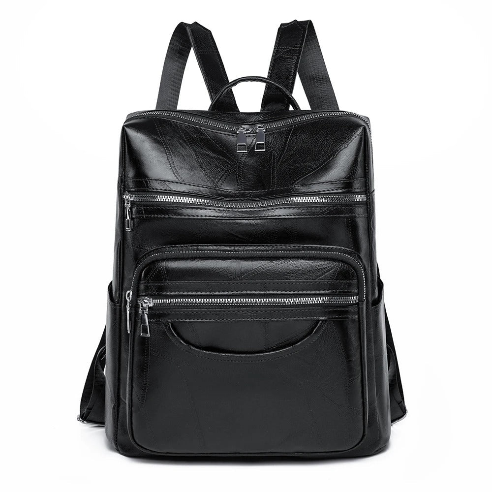 Annecy Convertible Leather Backpack