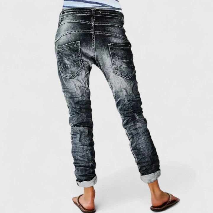 Monschau Acid-Wash Skinny Jeans