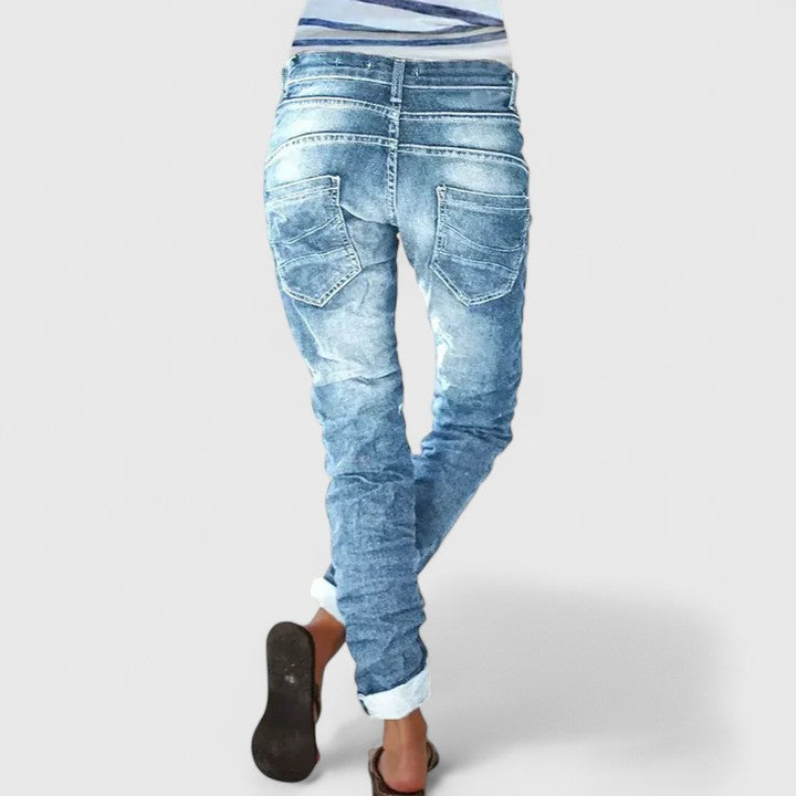 Monschau Acid-Wash Skinny Jeans