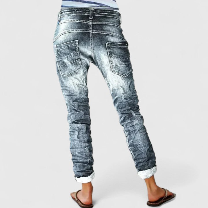 Monschau Acid-Wash Skinny Jeans