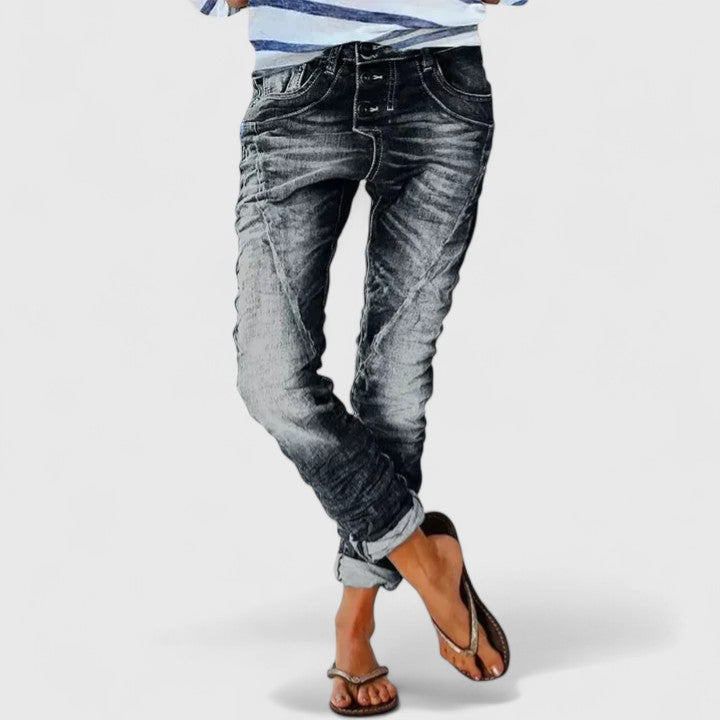 Monschau Acid-Wash Skinny Jeans