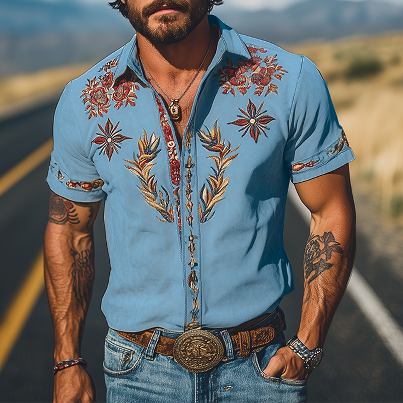 Frontier Floral Western Shirt