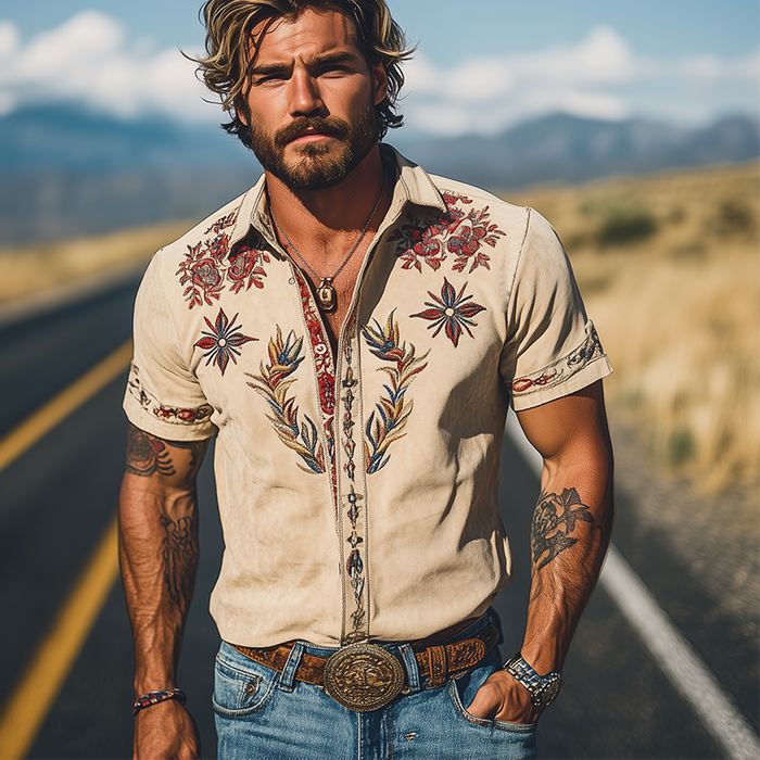 Frontier Floral Western Shirt