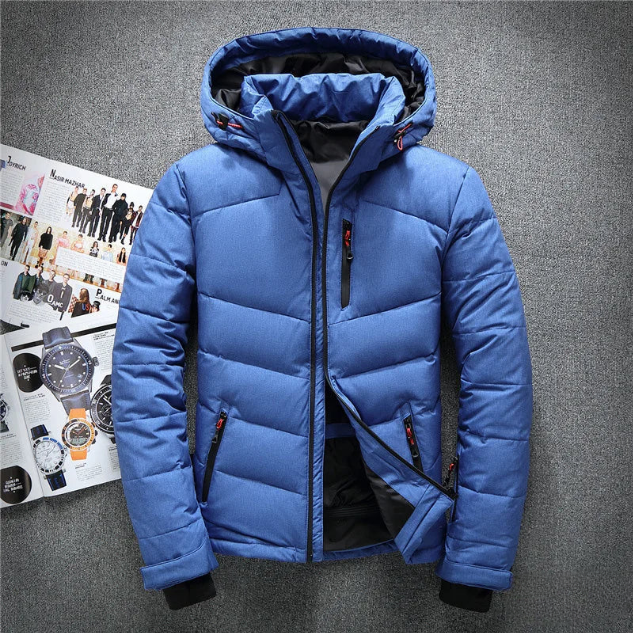 Haida Quilted Down Hooded Jacket