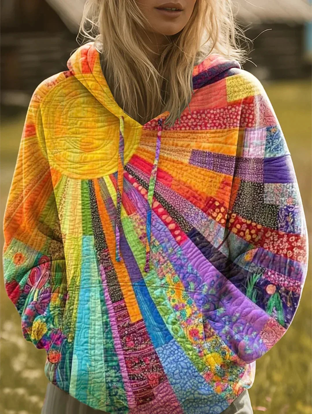 Seychelles Sunburst Oversized Hoodie