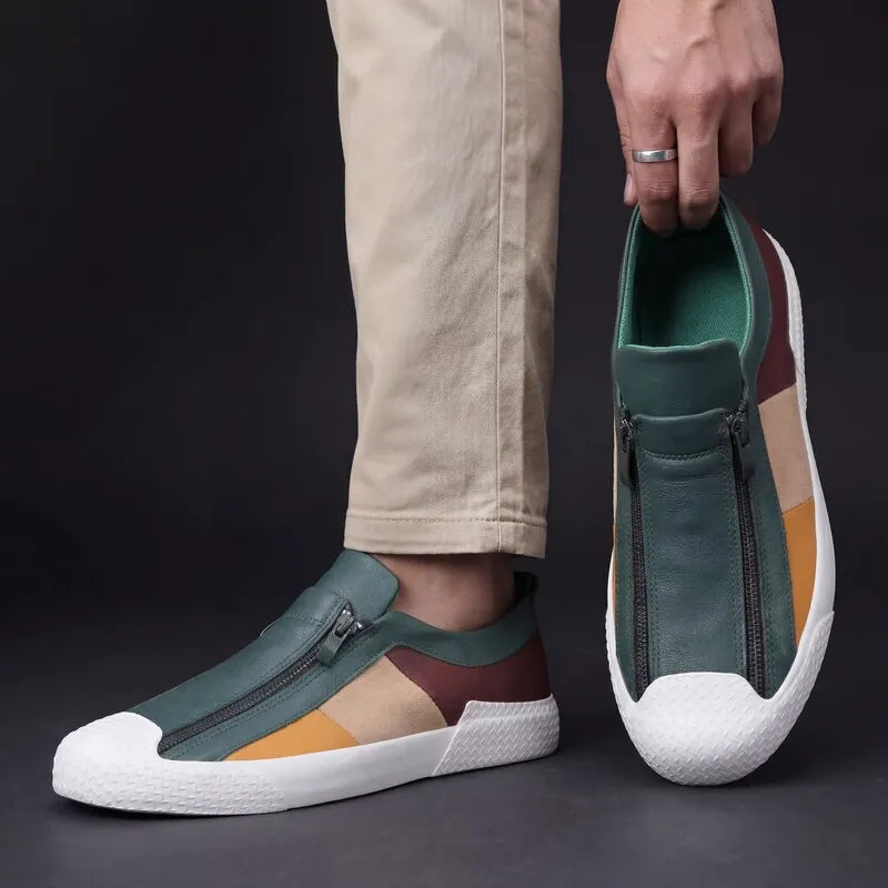 Biarritz Genuine Leather Sneakers