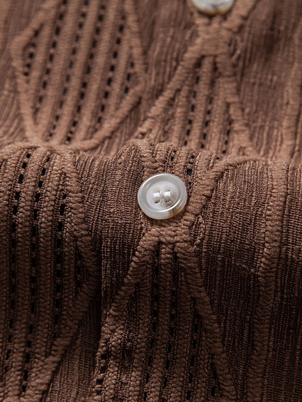 Meridian Textured Camp Collar Shirt