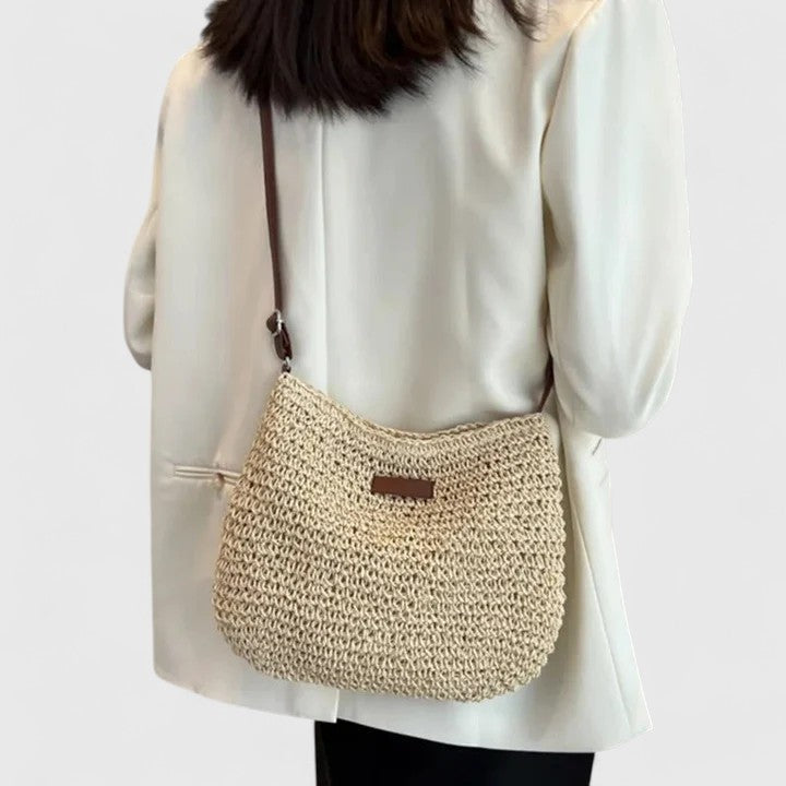 Sumba Woven Straw Sling Bag
