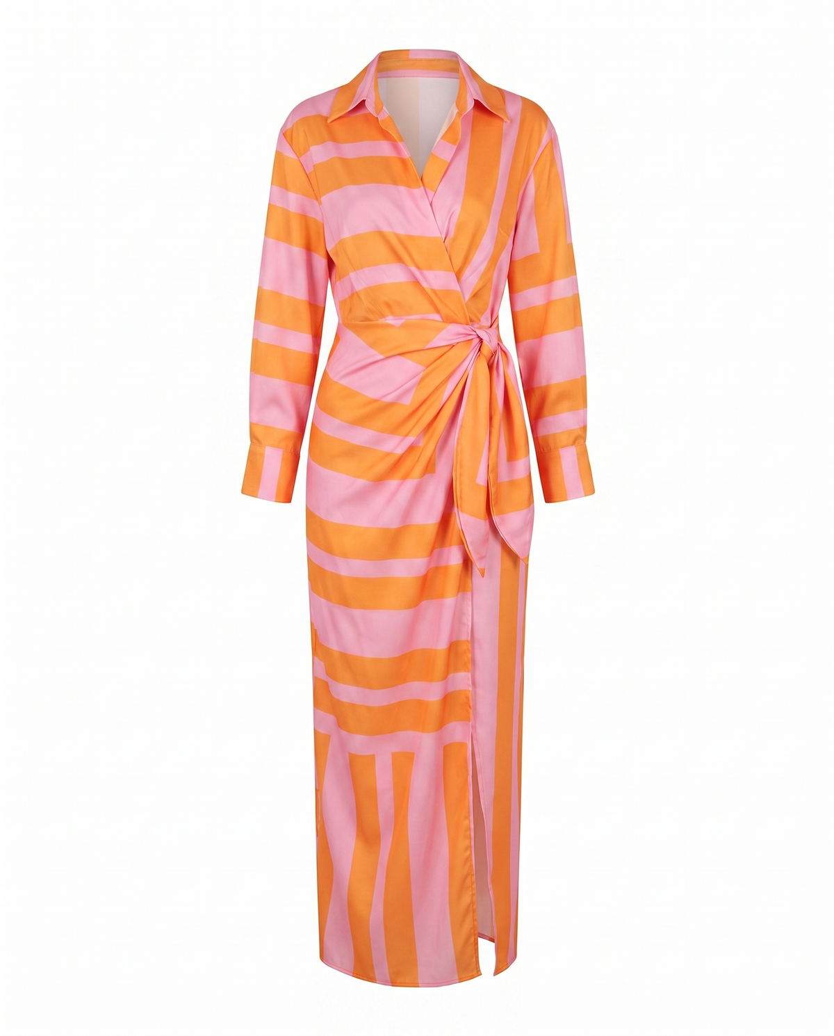 Queensland Leaf-Print Maxi Dress
